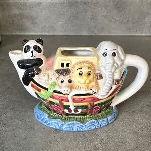 Noah’s Arc Ceramic Teapot